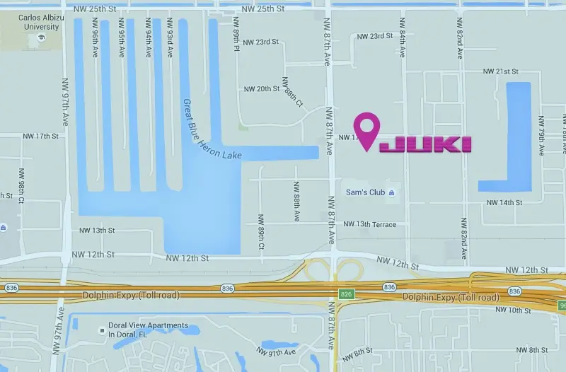 Juki Home Location